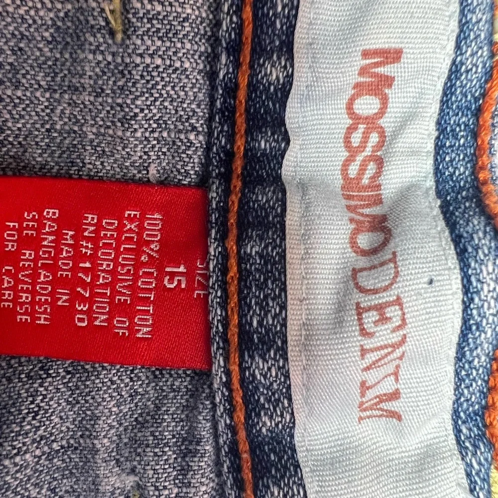 Vintage Y2k mossimo Denim Mini Skirt - Picture 3 of 3
